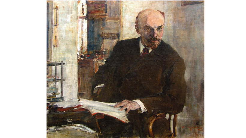 Н. Фешин. Портрет В. И. Ленина