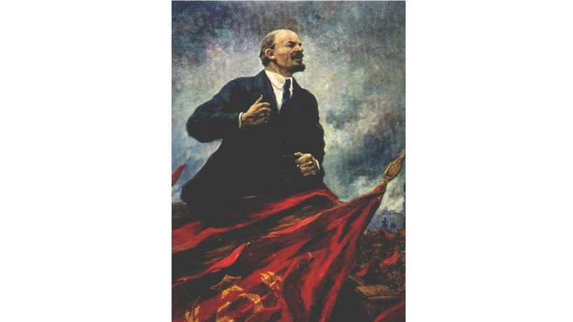 А. Герасимов. В.И.Ленин на трибуне. 1930 год