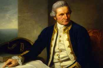 кругосветное путешествие капитана Джеймса Кука 30 июля 1768 года